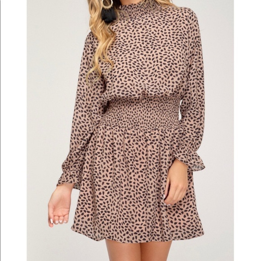 She + Sky | Chiffon Printed Woven Dress